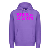 Purple back to  funny trend newthe gym Premium Hoodie - maiPhamDesign