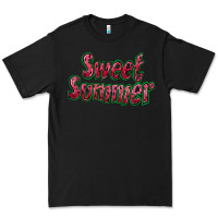 Black sweet summer watermelon Premium Tee - BundleAndBundleShop