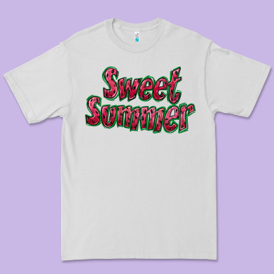 Sweet Summer Watermelon Premium Tee Designed By Bundleandbundleshop