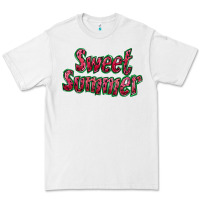 White sweet summer watermelon Premium Tee - BundleAndBundleShop