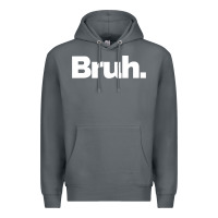 Rock That Says Bruh Premium Hoodie - maiPhamDesign