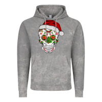 Cloud Rock sugar skull  christmas Vintage Hoodie - BarkalooDesign
