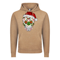 Vintage Coffee sugar skull  christmas Vintage Hoodie - BarkalooDesign