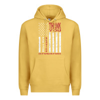 Antique Gold thank you for your service   veterans day t Premium Hoodie - maiPhamDesign