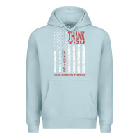 Blue Mist thank you for your service   veterans day t Premium Hoodie - maiPhamDesign