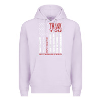 Lilac thank you for your service   veterans day t Premium Hoodie - maiPhamDesign