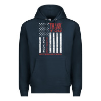 Navy thank you for your service   veterans day t Premium Hoodie - maiPhamDesign