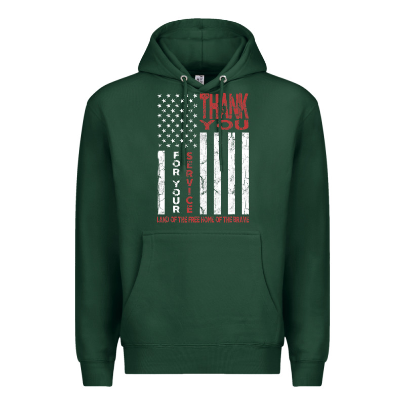 Thank You For Your Service   Veterans Day T Premium Hoodie by maiPhamDesign | Teevron