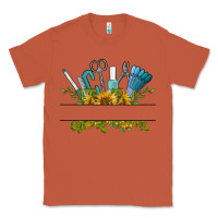 Copper customize nail tools with sunflower Classic Tee - BarkalooDesign