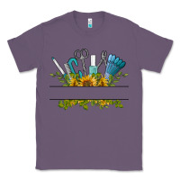 Lavender customize nail tools with sunflower Classic Tee - BarkalooDesign