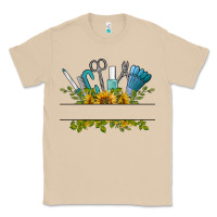 Mushroom customize nail tools with sunflower Classic Tee - BarkalooDesign
