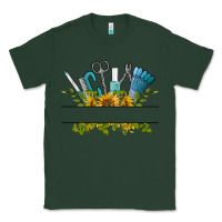Sports Green customize nail tools with sunflower Classic Tee - BarkalooDesign