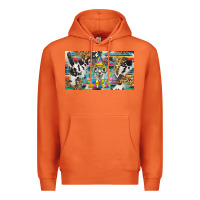 Carrot happy birthday alpaca blue cup Premium Hoodie - BarkalooDesign