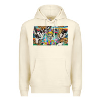 Sandshell happy birthday alpaca blue cup Premium Hoodie - BarkalooDesign