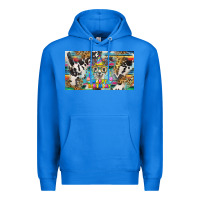 True Royal happy birthday alpaca blue cup Premium Hoodie - BarkalooDesign