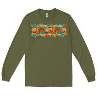 Army Green Autumn leaves and pumpkin please 11 oz mug Long Sleeve Tee - Artiststas