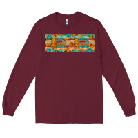 Burgundy Autumn leaves and pumpkin please 11 oz mug Long Sleeve Tee - Artiststas