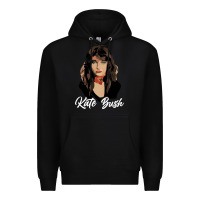 Black kate cute Premium Hoodie - maiPhamDesign