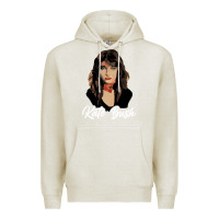 Oatmeal Heather kate cute Premium Hoodie - maiPhamDesign