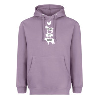Lavender Friend Not Food Heavyweight Hoodie - Bettercallsaul