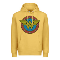 Antique Gold Wonder Woman Vintage Emblem Premium Hoodie - maiPhamDesign