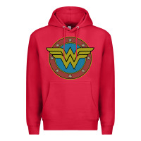 Cardinal Wonder Woman Vintage Emblem Premium Hoodie - maiPhamDesign