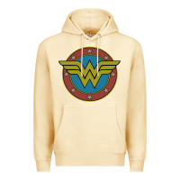 Pina Colada Wonder Woman Vintage Emblem Premium Hoodie - maiPhamDesign