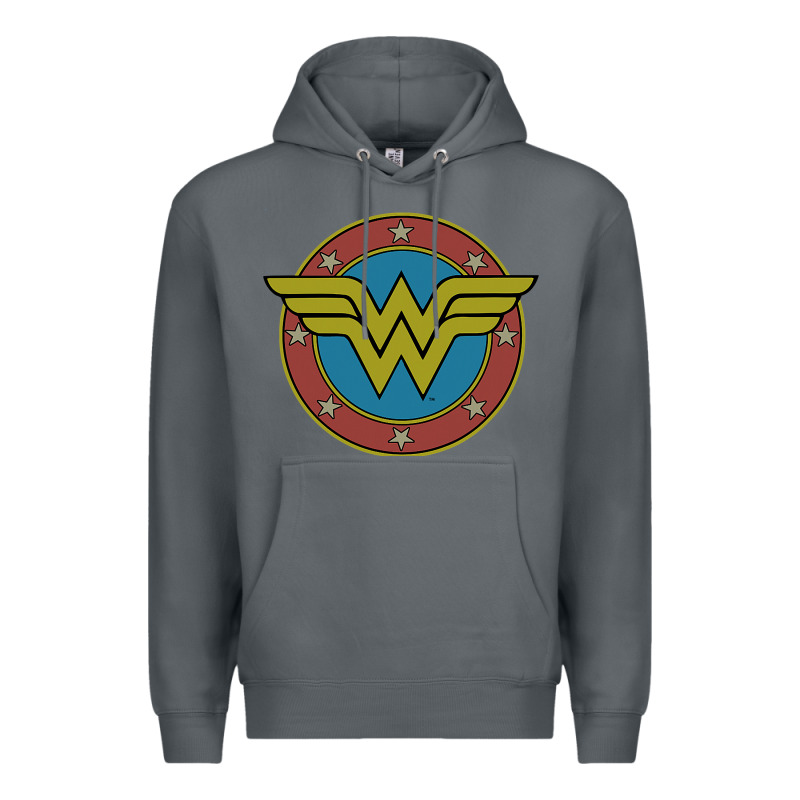 Wonder Woman Vintage Emblem Premium Hoodie by maiPhamDesign | Teevron