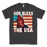 Smoke God Bless the USA Classic Tee - FaDigitalArtStudio