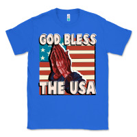 True Royal God Bless the USA Classic Tee - FaDigitalArtStudio