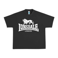 Pigment Black lonsdale classic logo lion Urban Heavy Tee - DesignPulse