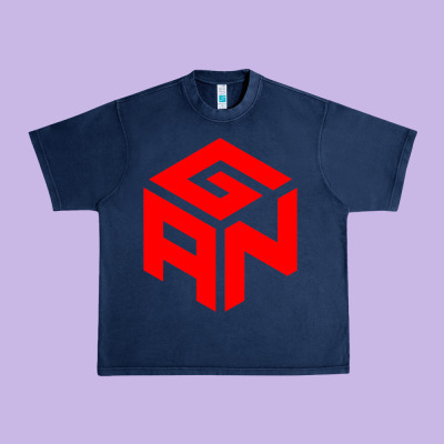 Gan Cube Time Urban Heavy Tee Designed By Designpulse