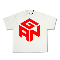 Pistachio GAN CUBE TIME Urban Heavy Tee - DesignPulse