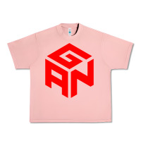 Salmon GAN CUBE TIME Urban Heavy Tee - DesignPulse