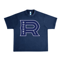 Navy laval rocket Urban Heavy Tee - DesignPulse