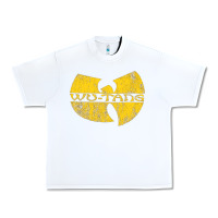 White Vintage Urban Heavy Tee - DesignPulse