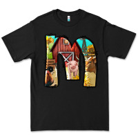 Black farm life alphabet lowercase letters m Premium Tee - BundleAndBundleShop