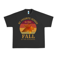 Pigment Black feminist my favorite season is fall patriarchy retro vintage long slee Urban Heavy Tee - DesignPulse