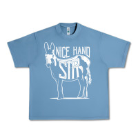 Pebble Blue Nice Hand Sir Donkey Poker Funny Gambling Design For Fans Urban Heavy Tee - DesignPulse