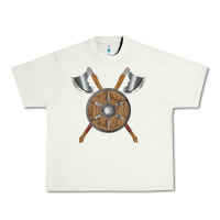Pistachio renaissance fair faire festival medieval theme axe shield Urban Heavy Tee - DesignPulse