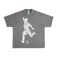 Tornado soccer player ball Urban Heavy Tee - DesignPulse