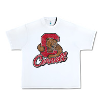 White cornell Urban Heavy Tee - DesignPulse