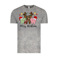 Cloud Rock merry christmas tooth Vintage Tee - CowhideDigitalArt