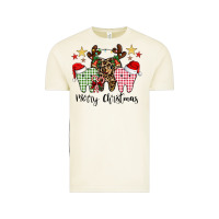 Vintage Arctic merry christmas tooth Vintage Tee - CowhideDigitalArt