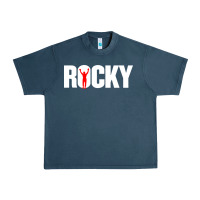 Midnight Navy boxer r o c k y Urban Heavy Tee - DesignPulse