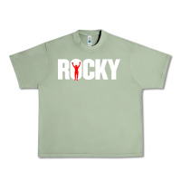 Oil Green boxer r o c k y Urban Heavy Tee - DesignPulse