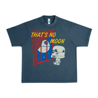 Midnight Navy that's no moon Urban Heavy Tee - DesignPulse
