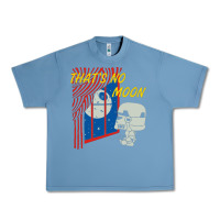 Pebble Blue that's no moon Urban Heavy Tee - DesignPulse