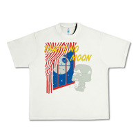 Pistachio that's no moon Urban Heavy Tee - DesignPulse
