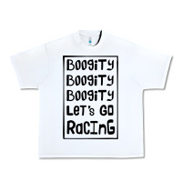 White boogity lets go racing Urban Heavy Tee - DesignPulse
